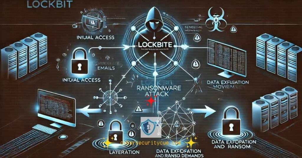 The stages of LockBit Attacks