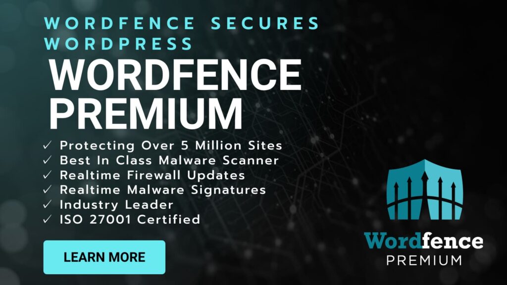 Wordfence Premium The Ultimate WordPress Security Solution for Real-Time Protection