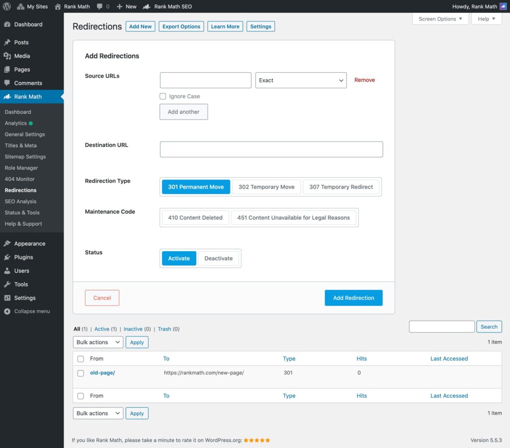 Rank Math SEO Plugin Security Features: 2025 Critical Review & Beyond 10 Rank Math's Redirection-Manager
